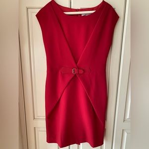 Tribeca Red sleeveless Dress Size Small